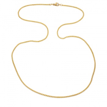 9ct Gold 22 inch Spiga Chain